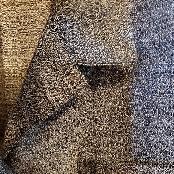 Chico's Design Top, Size 3 Bronze & Black - Picture 4 of 6